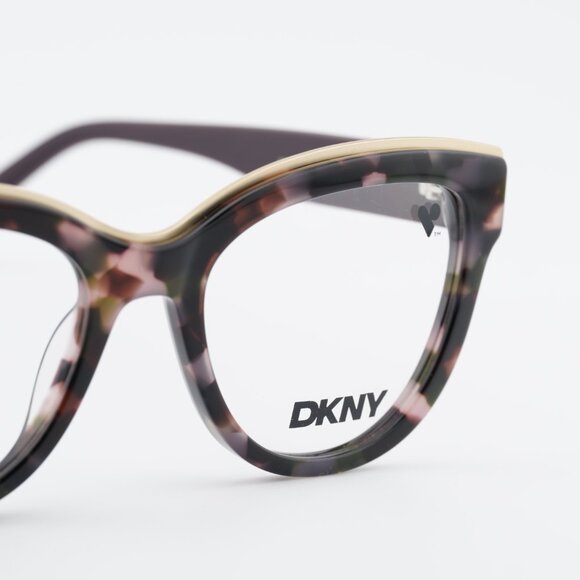 DKNY DK5064 265 Eyeglasses - Havana/Brown 54mm Cat Eye Frame main image 6